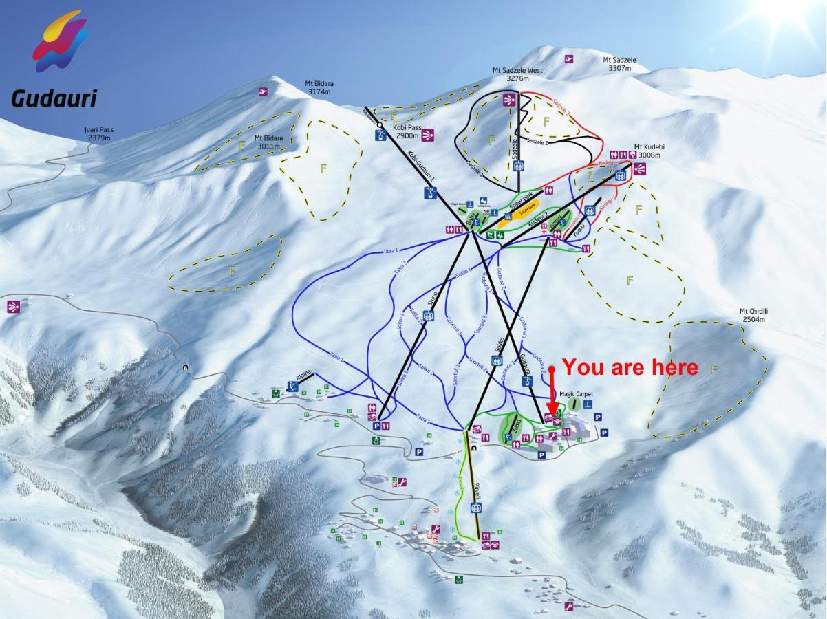 Atrium Exclusive - Ski4Life กูเดาริ ภายนอก รูปภาพ